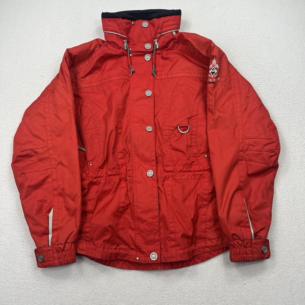 Marker Winter Ski Jacket Women Size 8 Red Active Warm Coat